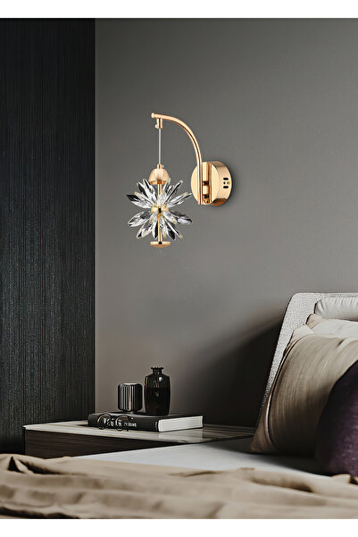 Apliqa MENEKŞE GOLD 10 WATT TEKLİ LED APLİK