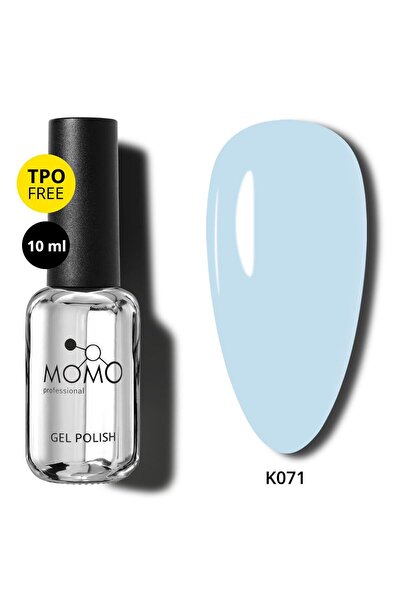 MOMO professional Kalıcı Oje K071, Bebek Mavisi, 10 ml