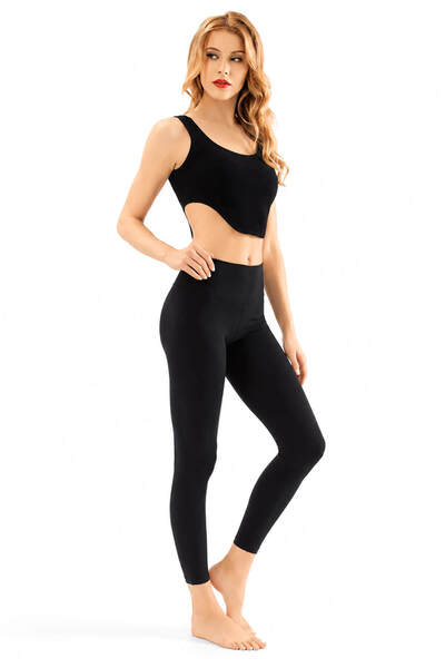 KOTA 6247 Ženski široki remen, asimetrični bustier od likre