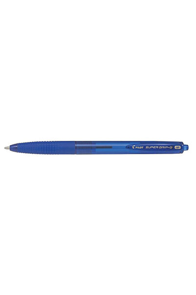 Pilot Pix cu mecanism retractabil SuperGrip de 1mm, albastru