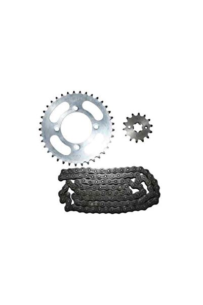 SEVGENT Yamaha Crypton Ön-Arka Dişli Ve Zincir Seti Mnr-Sfr 36-15T 428-110L