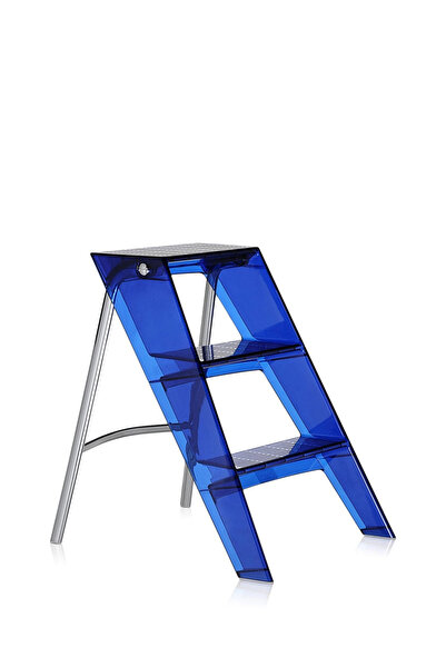 miniforms Step Mavi 3 Basamak Katlanır Merdiven