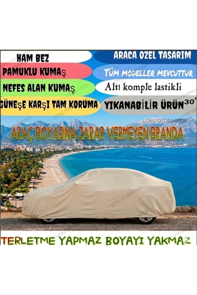 Utku otobranda Ferhan gün Toyota Corolla Uyumlu Oto Branda - Ham Bez Pamuklu ...