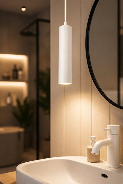 VENON Lorex Tekli Sarkıt Siyah 18 Cm Modern LED Spot Lamba 💖 GU10 Uyumlu GÜN...