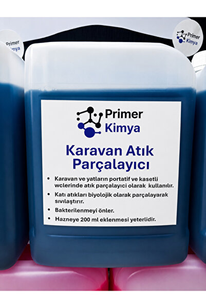 primer kimya Karavan Atık Parcalayıcı