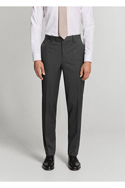 MANGO Man Turin %100 yün kumaş pantolon