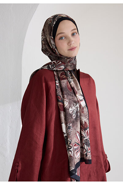 Freshscarfs Jasmine Floş Viskon Şal Siyah
