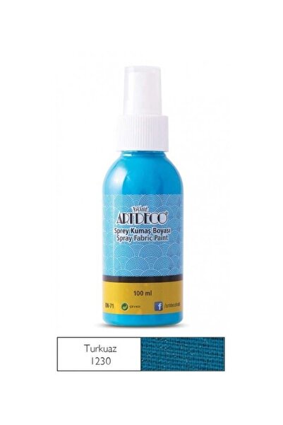 Artdeco Sprey Kumaş Boyası 100Ml Turkuaz 1230