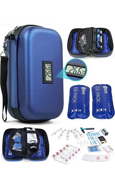 Arabest 24H Insulin Cooler Travel Case, TSA Approved with Thermometer & 2 Ice...