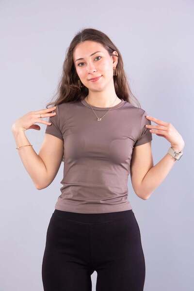 Mckanzie 26737 Tricou cu decolteu rotund din țesătură de poliamidă