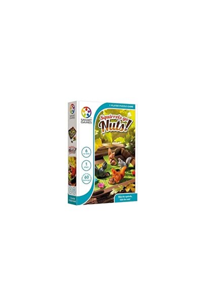 Smart Games - Veverițele înnebunesc!, joc de logică cu 80 de provocări, 6+ ani