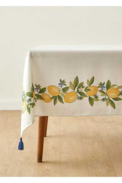 Bella Maison Față de masă din bumbac Lemoncello Galben (150x250 cm)