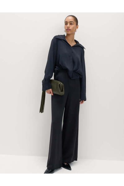 Marks & Spencer Yüksek Bel Wide Leg Pantolon