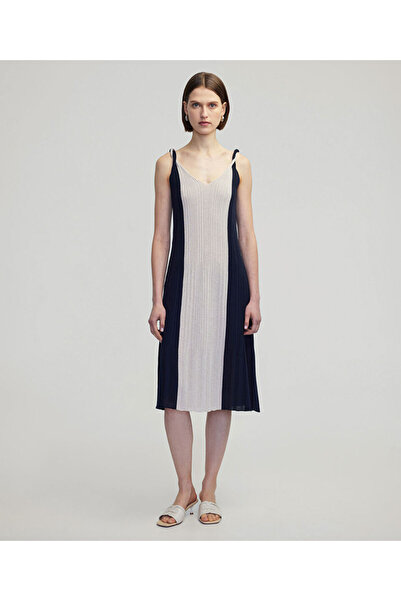 İpekyol Colorblock triko elbise