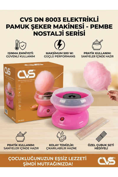 CVS DN-8003 PAMUK ŞEKER MAKİNESİ