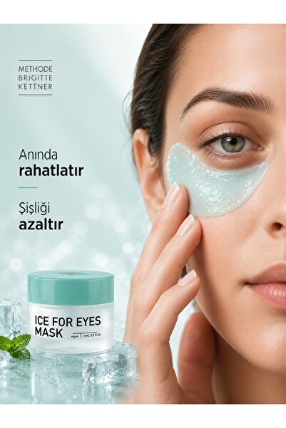 Methode Brigitte Kettner Ice For Eyes Mask 15 ml – Serinletici, Ferahlatıcı G...