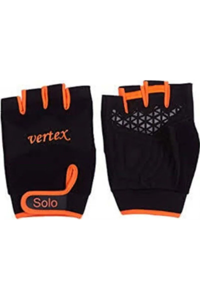 VERTEX قفازات الجسم سولو - أسود - S