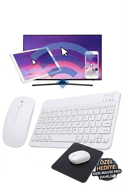 Mmctech Tüm Cihazlara Uyumlu Akıllı Taşınabilir Şarj Edilebilir Kablosuz Blue...