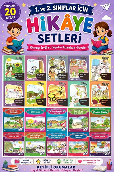 Ata Yayıncılık 2.sınıf Okumayı Sevdiren 20'li Öykü Dizisi
