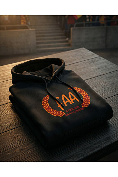 Giallo Rosso Faa Hoodie
