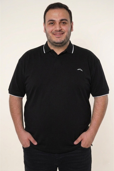 LOADER Büyük Beden Polo Yaka T-Shirt