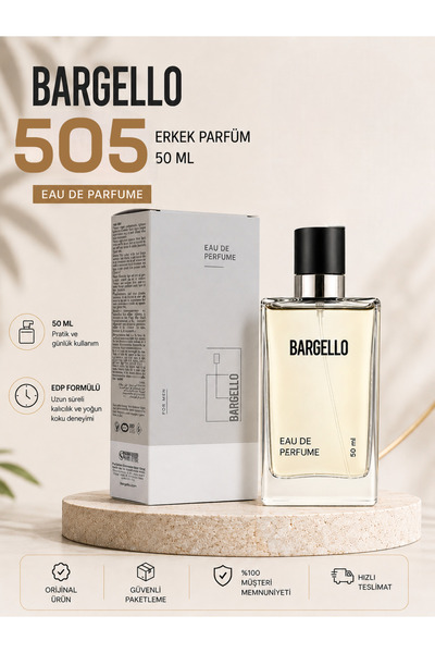 Bargello ERKEK PARFÜM 505 ORİENTAL 50 ML EDP 8691841304504