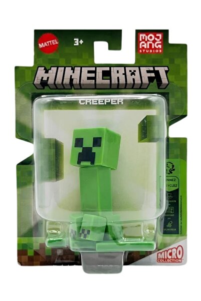 mattel Minecraft Micro Collection Mini Aksiyon Figürü Creeper HJF79