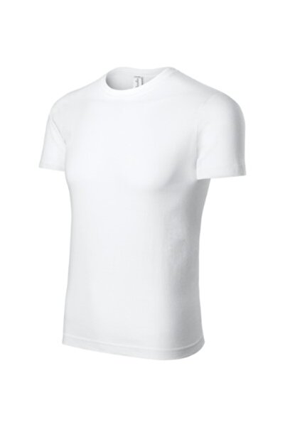 Malfini Tricou unisex, Paint P73, alb 2XL