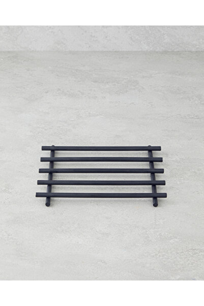 English Home Ustensile de Bucătărie Trivet Metal Jimena Negru - 20x20 cm