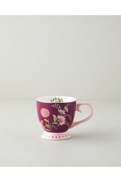 English Home Loly New Bone China Kupa 460 ml Bordo