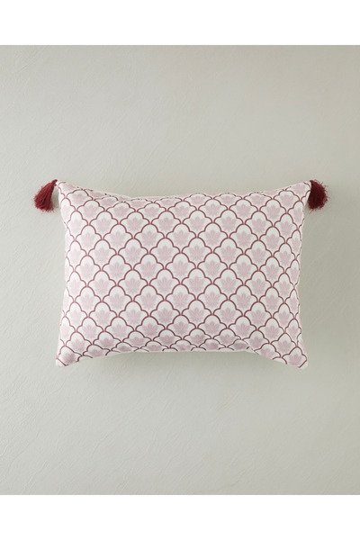 English Home Liora Dolgulu Kırlent 35x50 cm Pembe