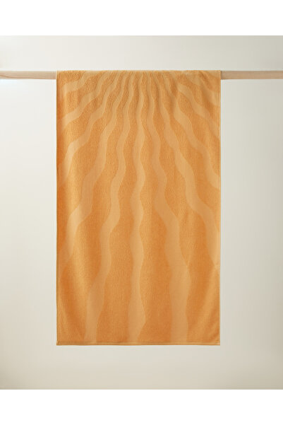 English Home Sunbeam Pamuk Plaj Havlusu 70x140 cm Turuncu