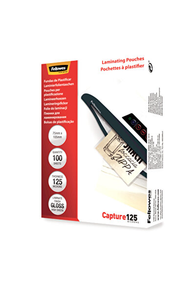 Fellowes Folio 75x105mm 125 microni 100/cutie