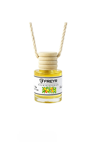 FREYR Oda ve Oto Kokusu Mango Kavun Seti 500 ml Yedek Dolum Likiti, 100 ml Çubuklu Oda Kokusu, 8 ml Dikiz Aynası Asma Araç Kokusu