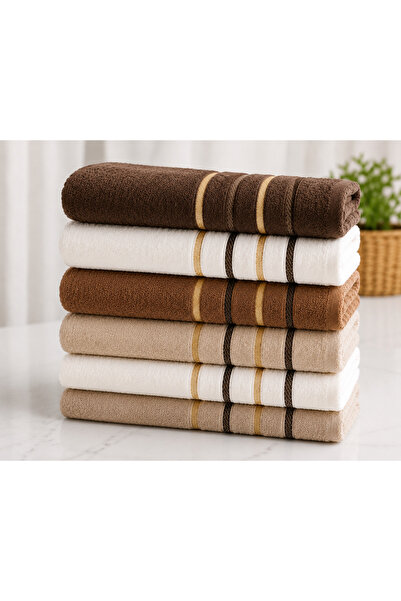 HOME MOD STORE Set de prosoape de baie economice de dimensiuni mari, 6 bucăți...
