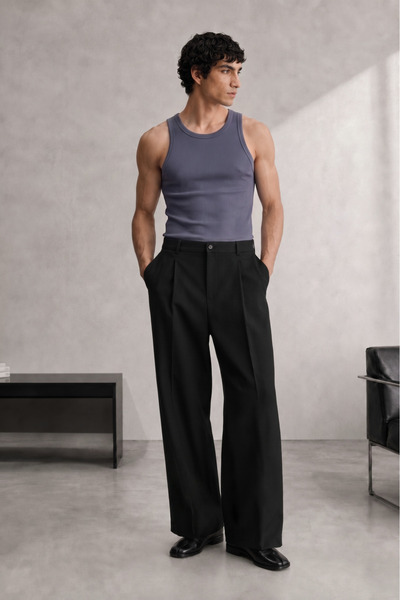 ATE WEAR Basic Corded Tank Top