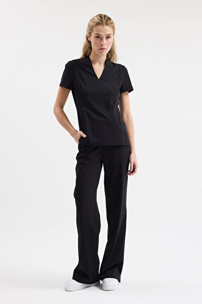 Rhow Chicago Beli Lastikli Kadın Scrub Pantolon