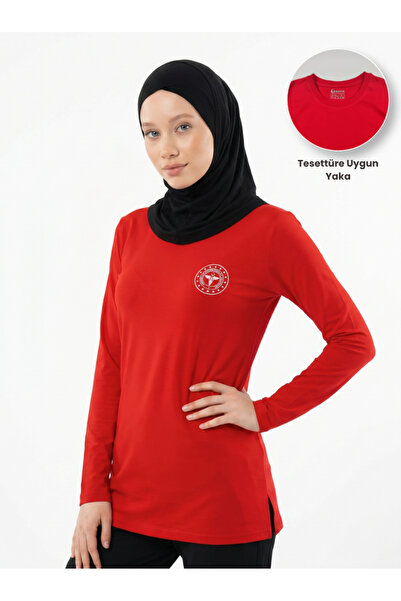 Pratik Medikal Tricou roșu 112 Hijab pentru îngrijirea sănătății de urgență