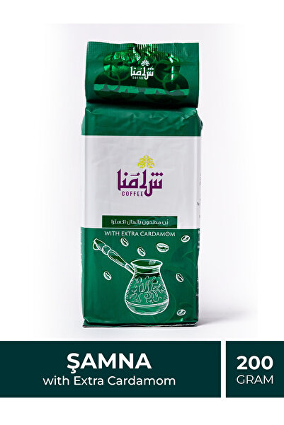 SHAMNA Extra Kakuleli Türk Kahvesi 200g – Yoğun Aromalı Premium Kahve