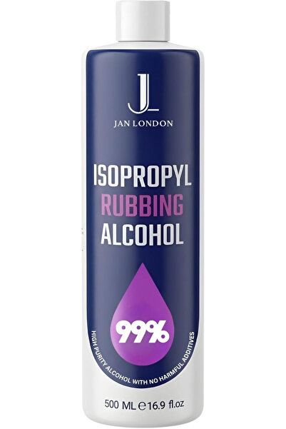JAN LONDON Isopropyl Rubbing Alcohol 99.9% 500ml | High-purity Multipurpose C...