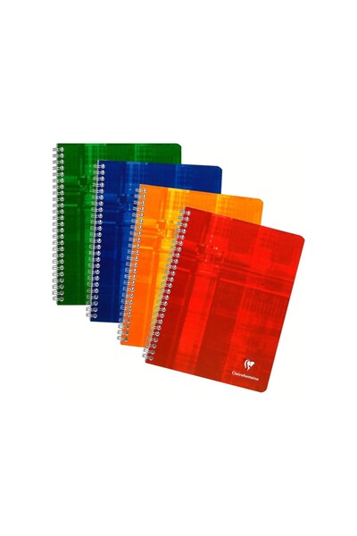Clairefontaine Caiet spiralat metric, 112 coli