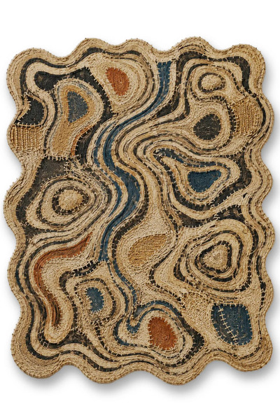 Rugs Modern Halı SDT Balık Tema Desenli Modern Dokuma Taban Dekoratif Halı mo...
