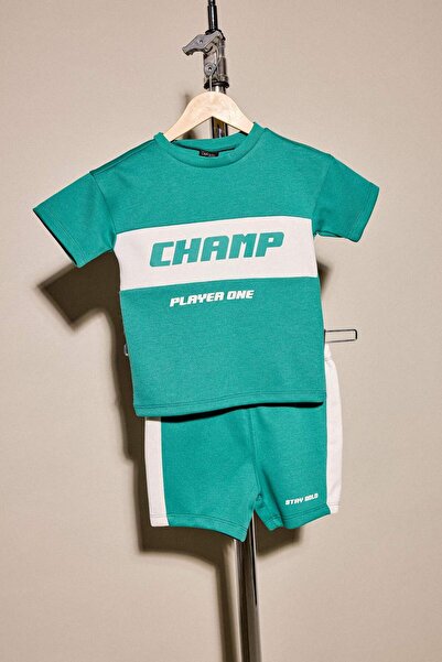 DeFacto 2-Piece Printed Set for Baby Boy (26 Hs)