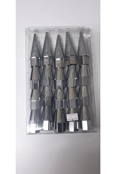 DMR Sivri Mermi Bijon Kapağı Krom 17mm