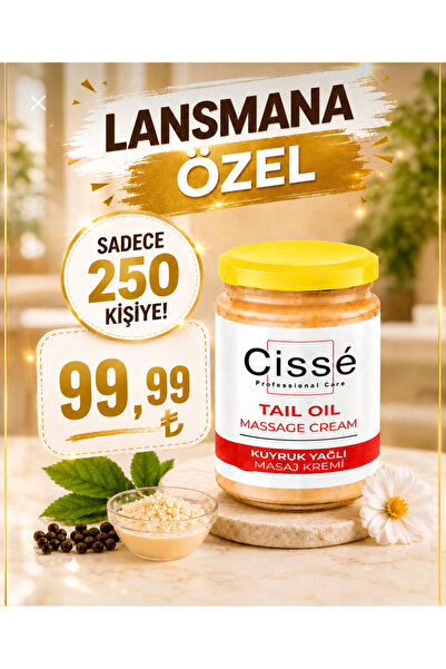 cisse Kuyruk Yağlı Masaj Kremi 100 ml