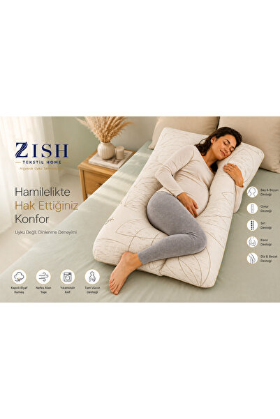 Zishome وسادة الحمل من كابوك هاجل مع دعم 5 مناطق، مصنوعة من قماش سرير مضاد لل...
