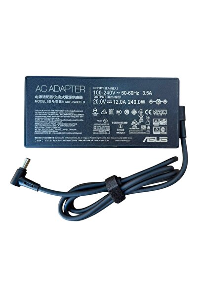 ASUS Rog 20V 12A 240W ADP-240EB B Pinli (6.0*3.7mm) Notebook Adaptörü - Şarj ...