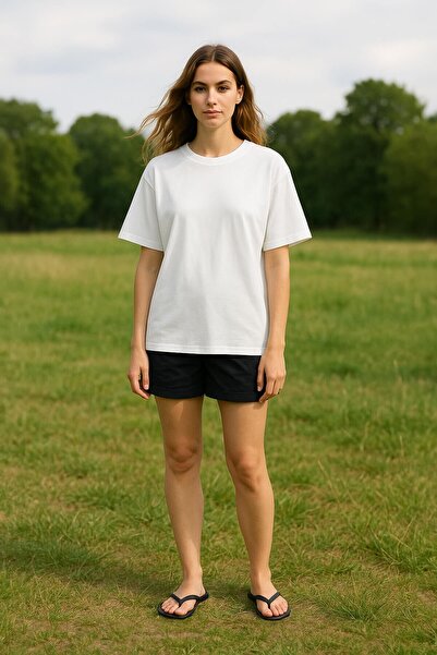 MARKAPIA WOMAN Tricou oversize 100% bumbac pentru femei