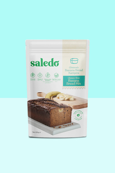 saledo Glutensiz Banana Bread Karışımı