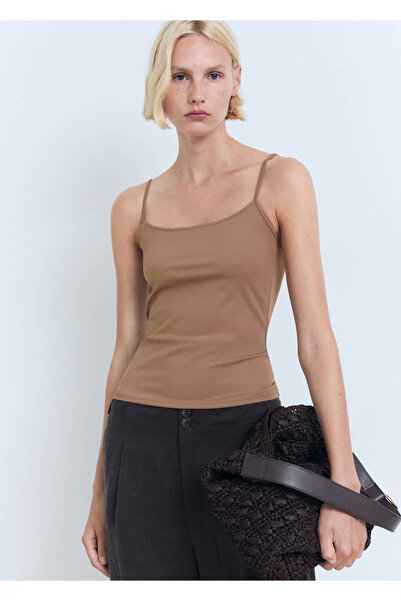 MANGO Woman İnce askılı bluz